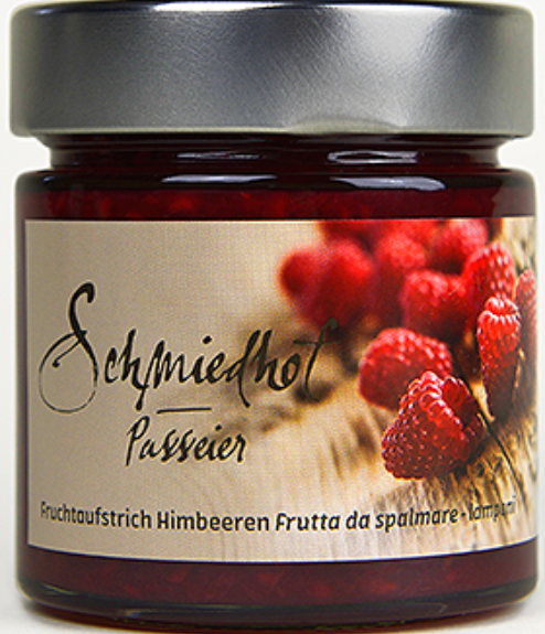 Fruchtaufstrich Himbeere Schmiedhof 250g