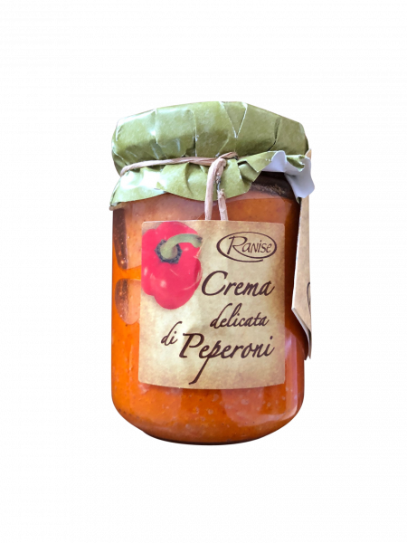 Pesto aus Paprika (nicht Peperoncino) Ranise