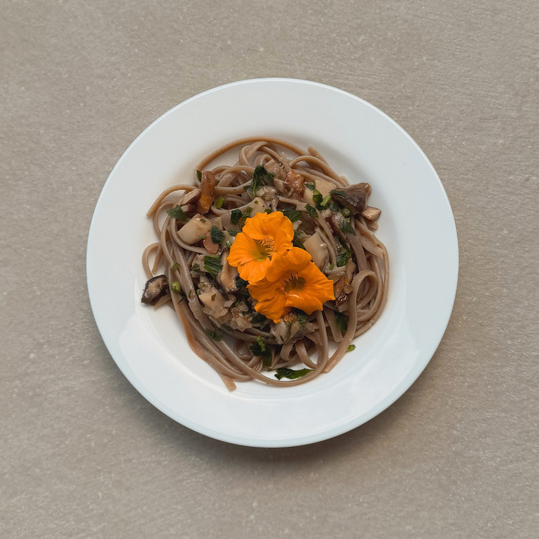 Linguine mit frischen Steinpilzen