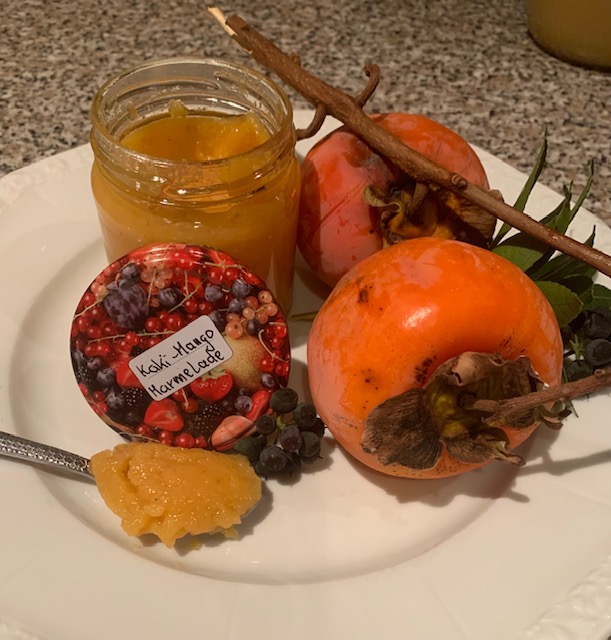 Rezept: Kaki - Mango Marmelade