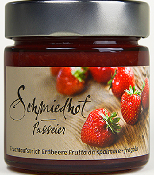 Fruchtaufstrich Erdbeere Schmiedhof 250g