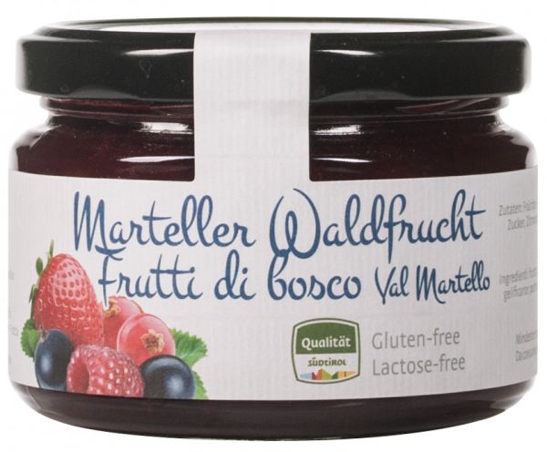 Fruchtaufstrich Marteller Waldfrucht 550g