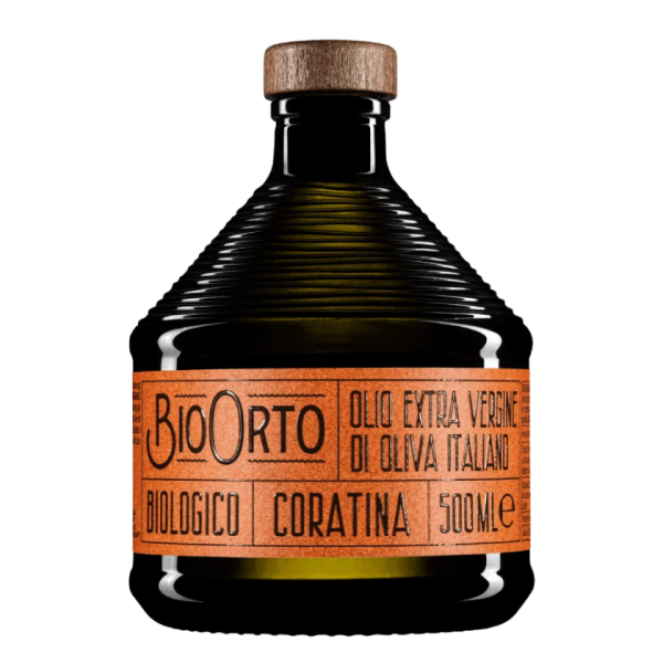 Olio extra vergine biologico Coratina - BioOrto 500ml