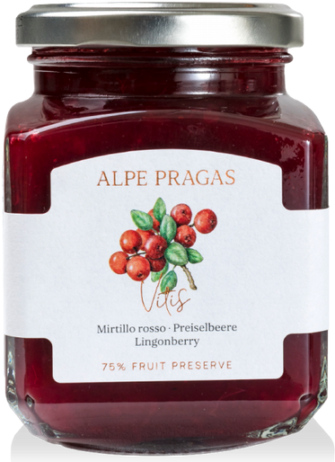 Fruchtaufstrich Preiselbeere PRAGSER BEEREN 335g