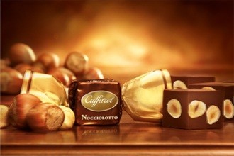 Nocciolotto mit dunkler Schokolade 10 Stück Caffarel