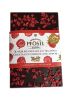Dunkle Schokolade mit Himbeeren 90g Pföstl