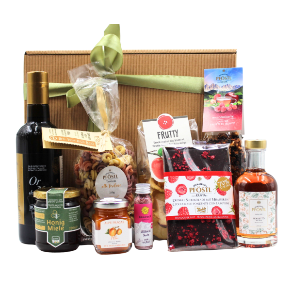 Die Genießerin im Karton