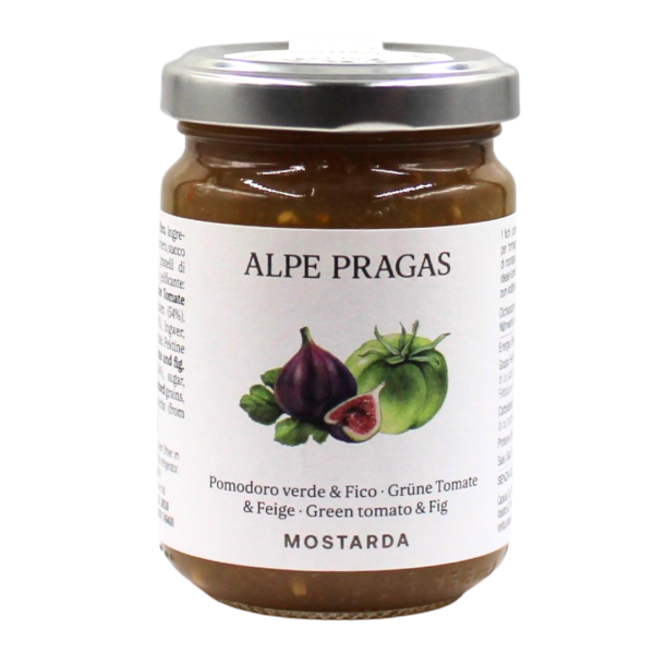 Mostarda Feige &amp; grüne Tomate 160g - Alpe Pragas