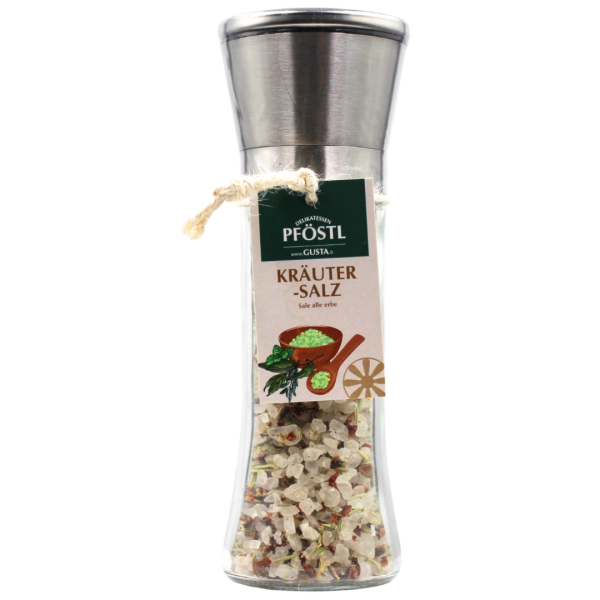 Mediterranes Kräutersalz in der Mühle 160g