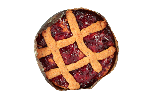 Linzerkuchen aus reiner Südtiroler Bergbutter und Preiselbeeren 250g