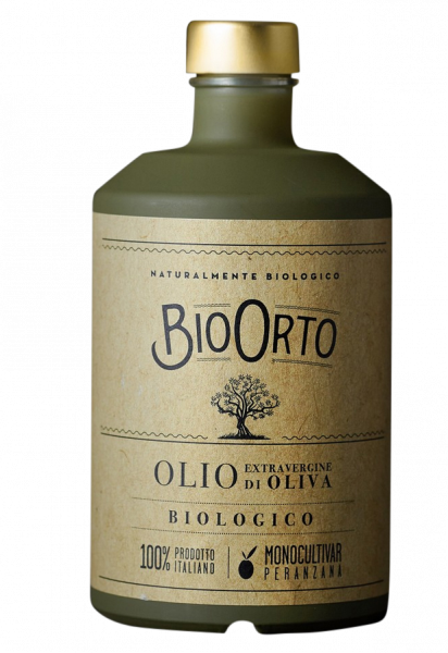 Olio extra vergine biologico Peranzana - BioOrto 500ml