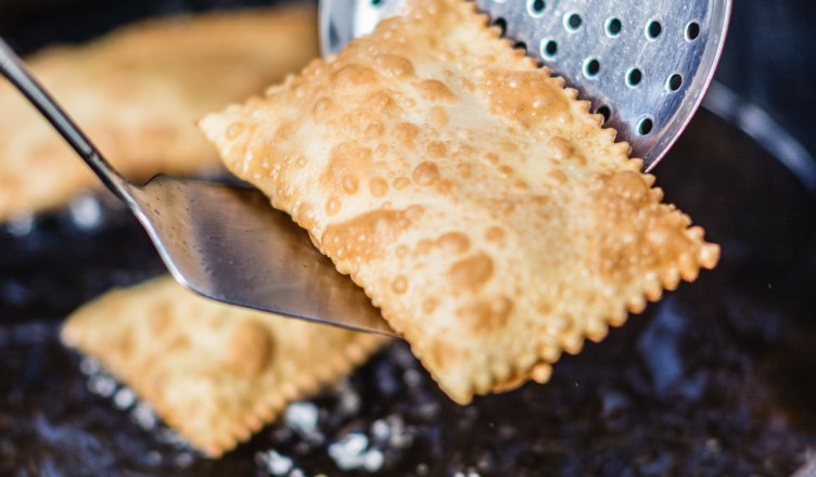 Rezept: Schenner Bauernkrapfen mit Kastanienfüllung