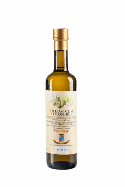 Natives Olivenöl mit Zitrone Veronesi Gardasee 500ml