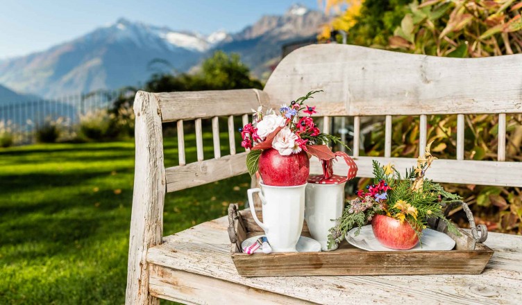 Herbstliche Deko mit dem Südtiroler Apfel...