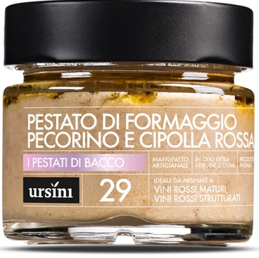 Pesto aus Pecorino und Zwiebeln - Ursini